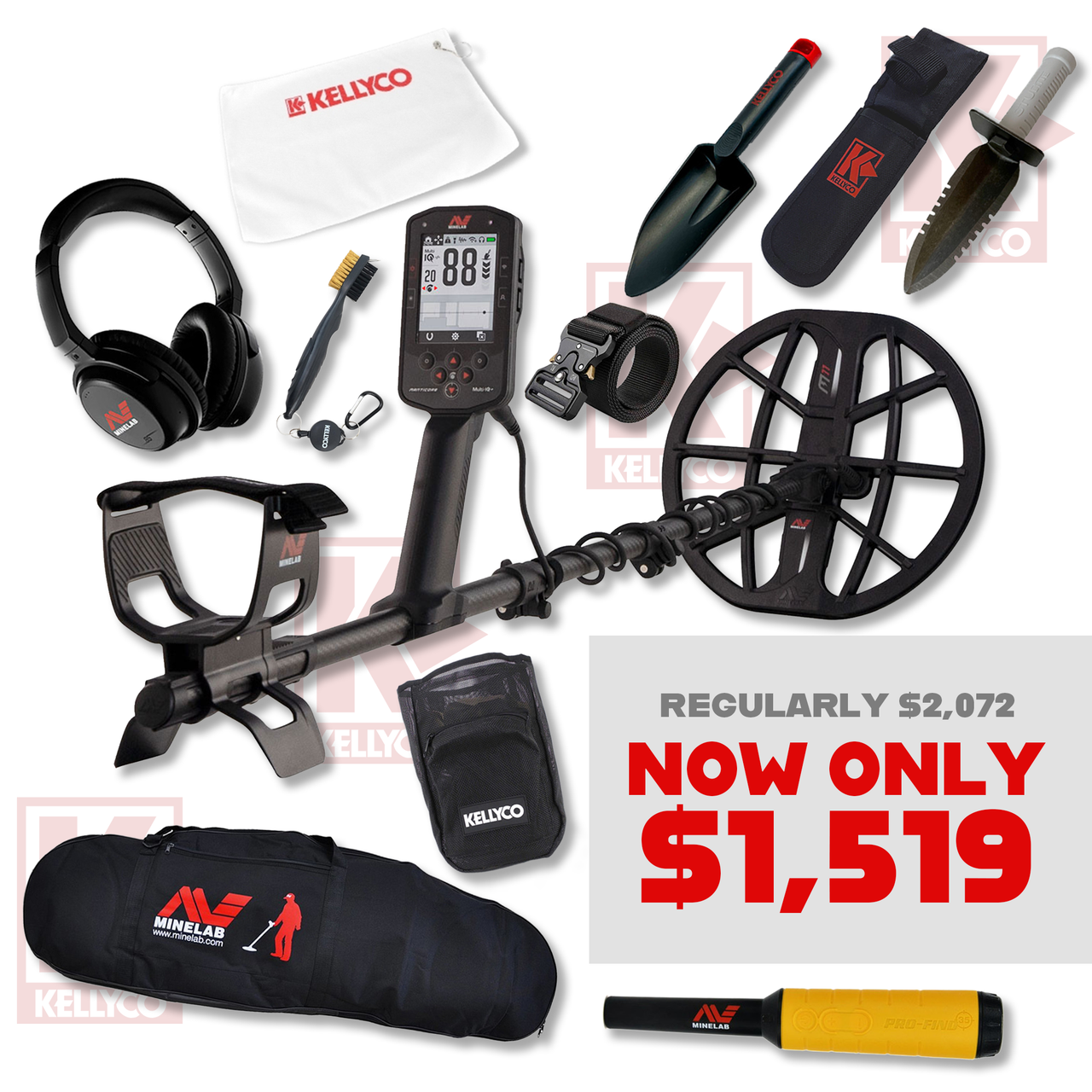 Image of Minelab Manticore Metal Detector Pro Bundle