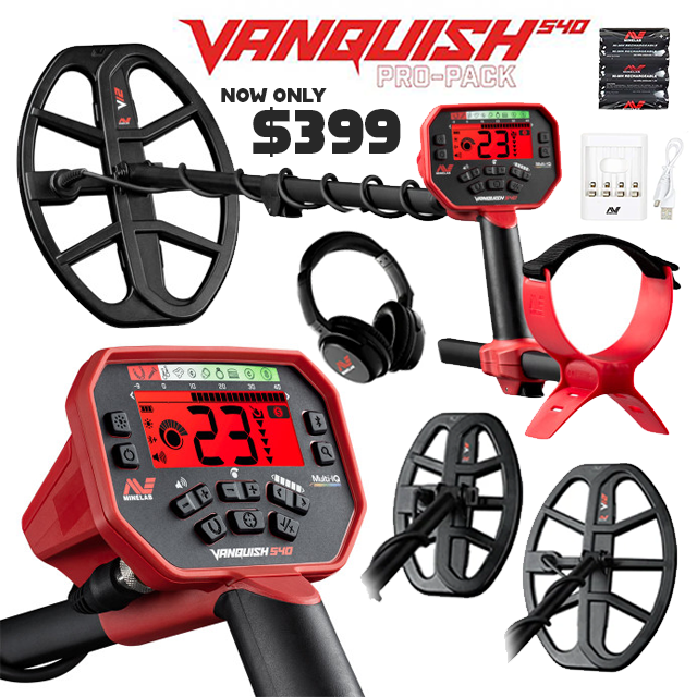 Image of Minelab Vanquish 540 Pro-Pack 