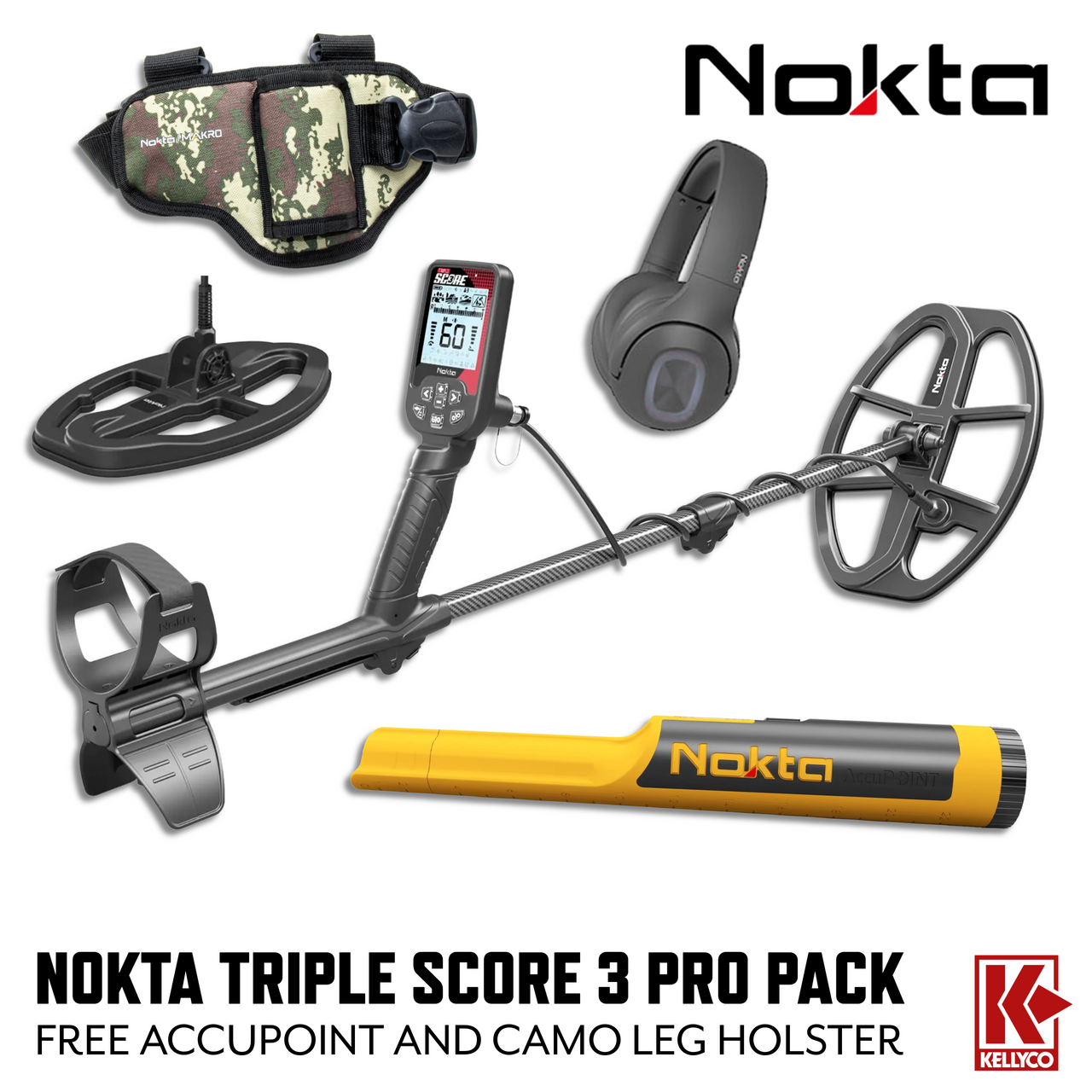 Image of Nokta Triple Score 3 Pro Pack