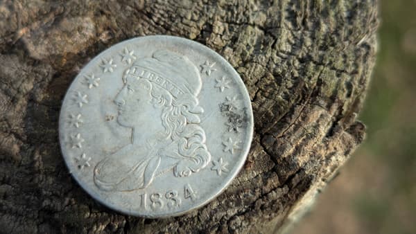 1834 Capped Bust Half Dollar