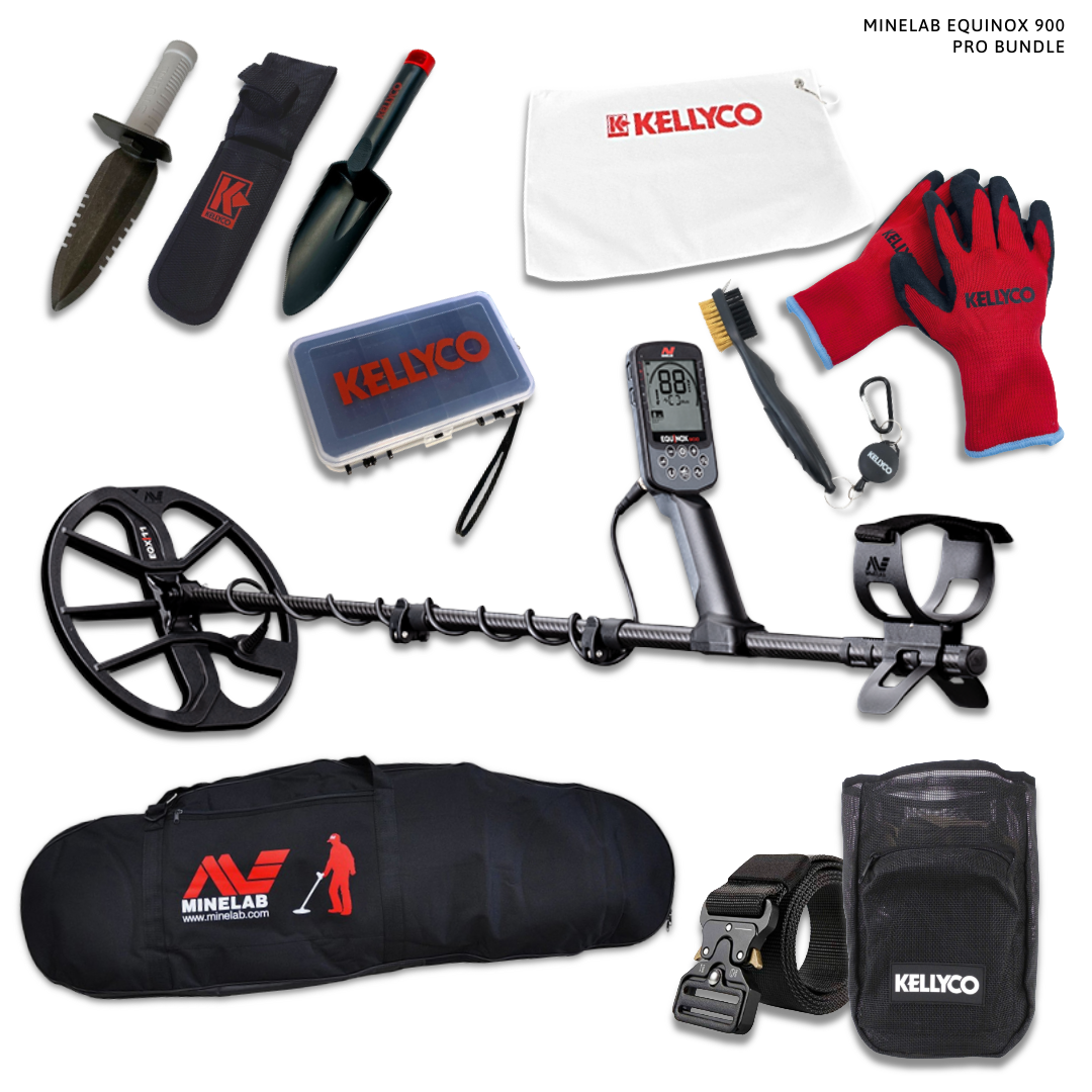 Image of Minelab Equinox 900 Metal Detector Basic Bundle