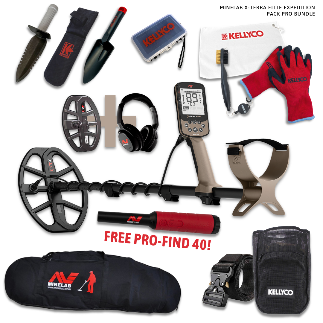 Image of Minelab X-Terra Elite Expedition Pack Pro Bundle