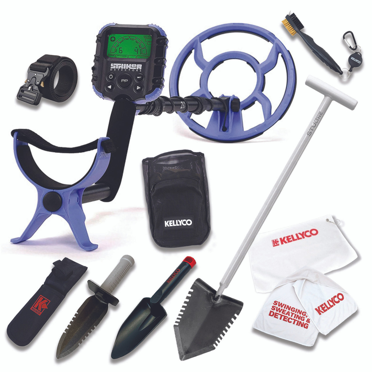 Image of Striker z60 Metal Detector and StuLine Shovel Bundle