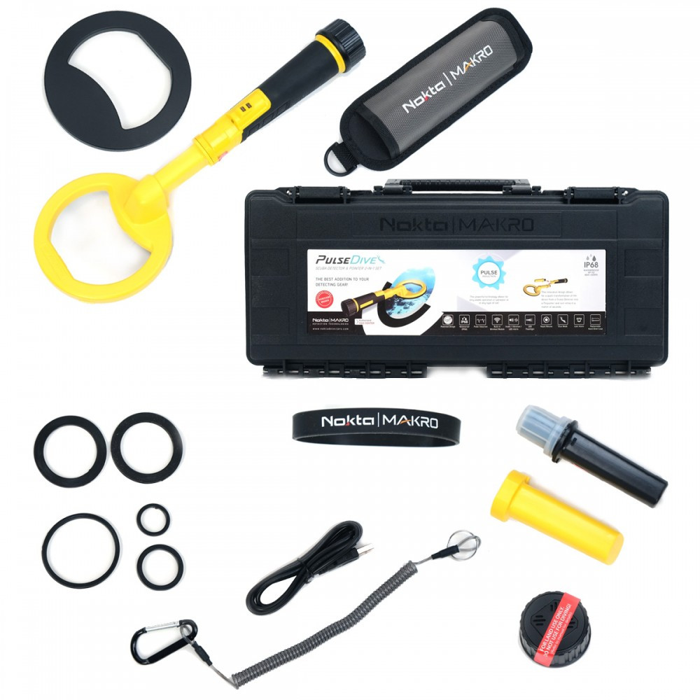 Image of Nokta Makro PulseDive 2-in-1 Scuba Detector and Pinpointer - Yellow