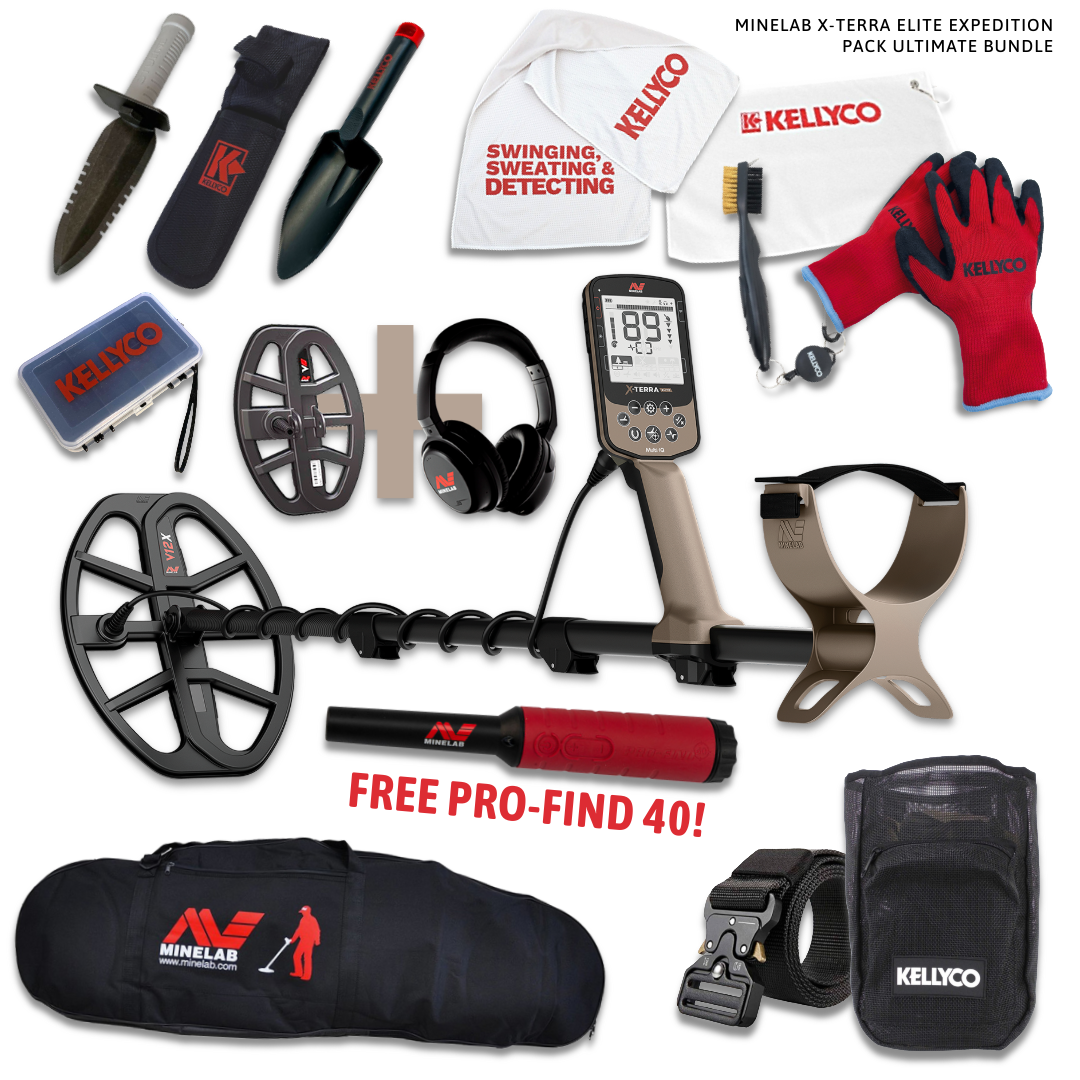 Image of Minelab X-Terra Elite Expedition Pack Ultimate Bundle