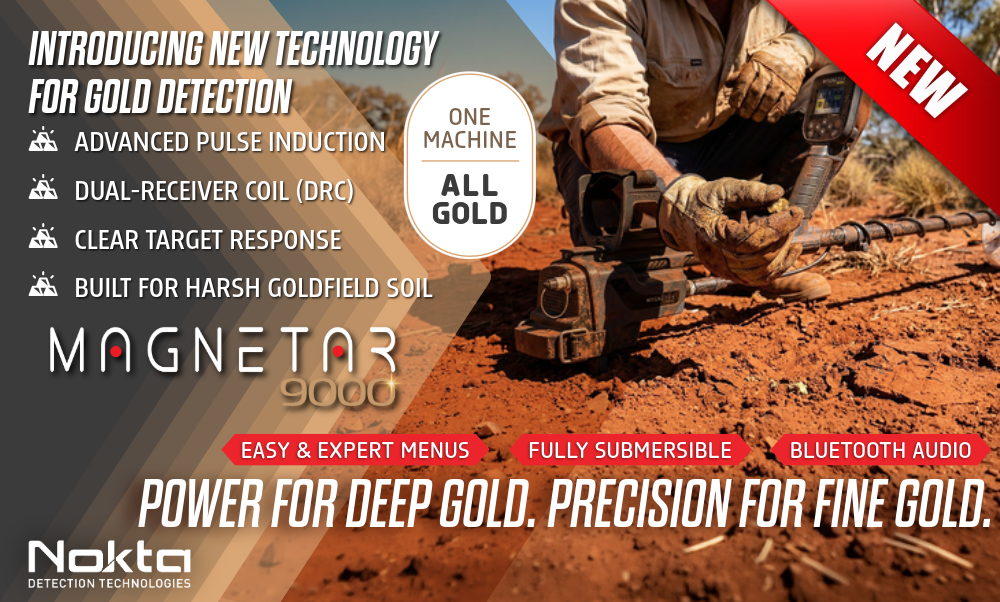 Introducing New Technology for Gold Detection: Nokta's The Magnetar 9000