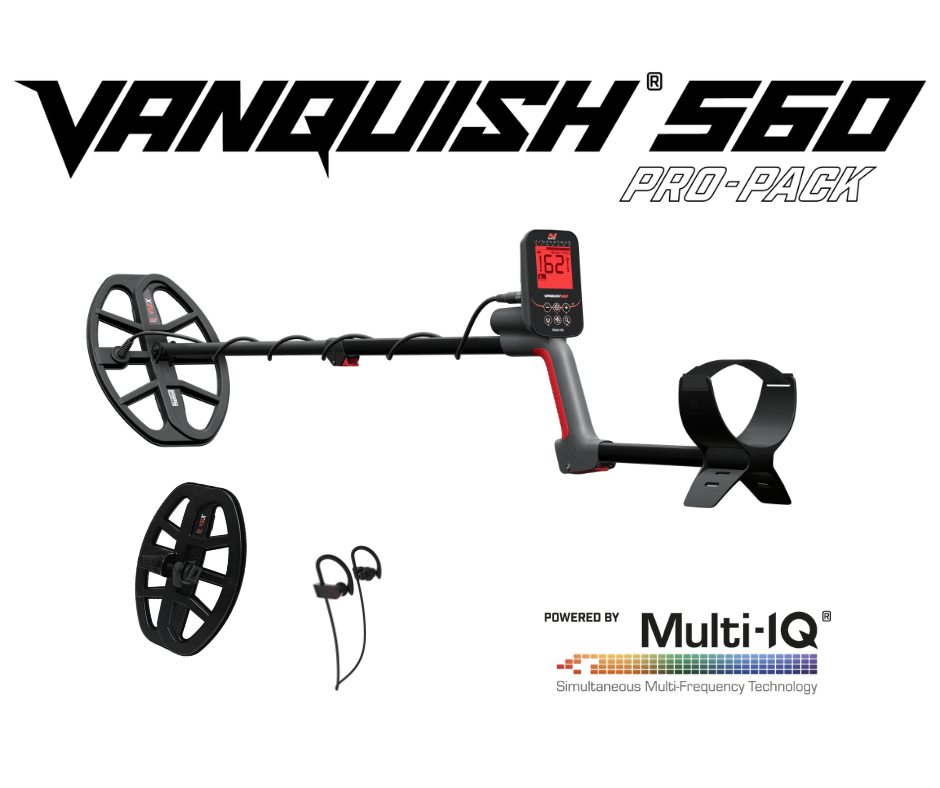 Image of Minelab Vanquish 560 Pro-Pack Metal Detector