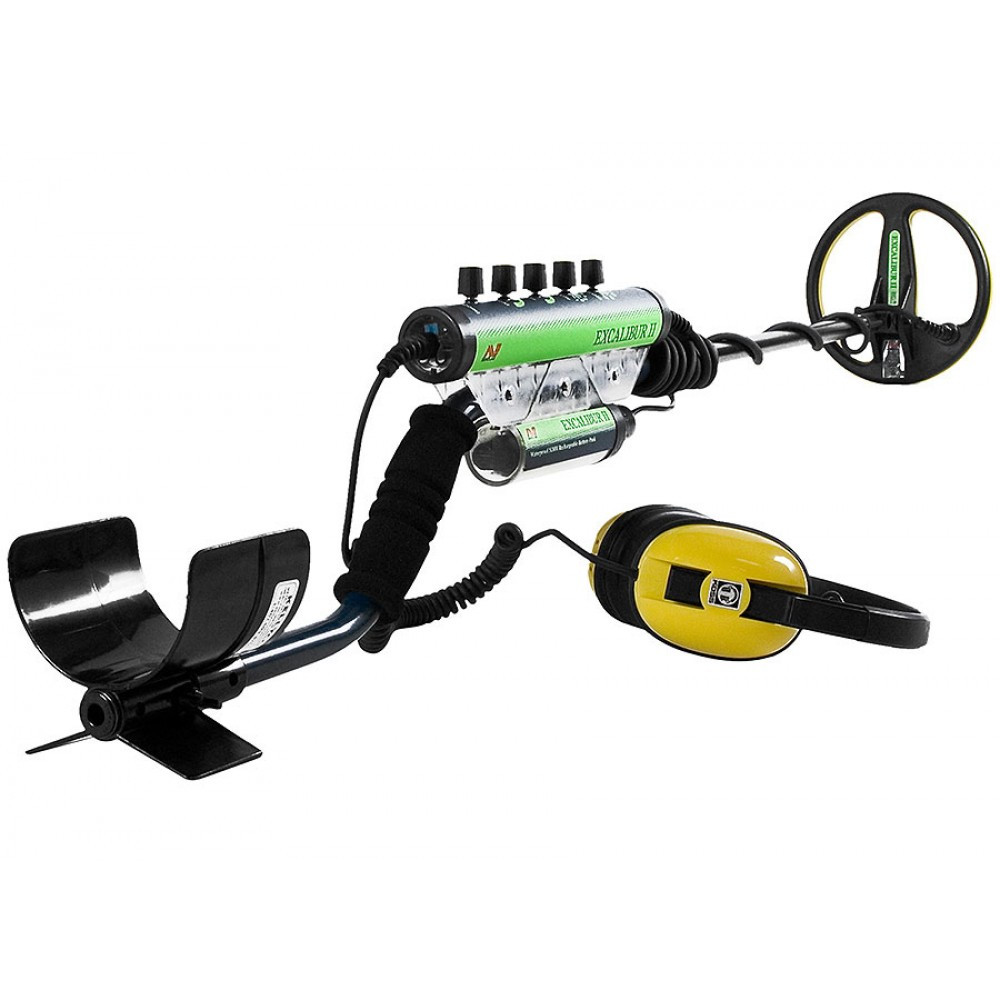 Image of Minelab Excalibur II Metal Detector with 10" Search Coil