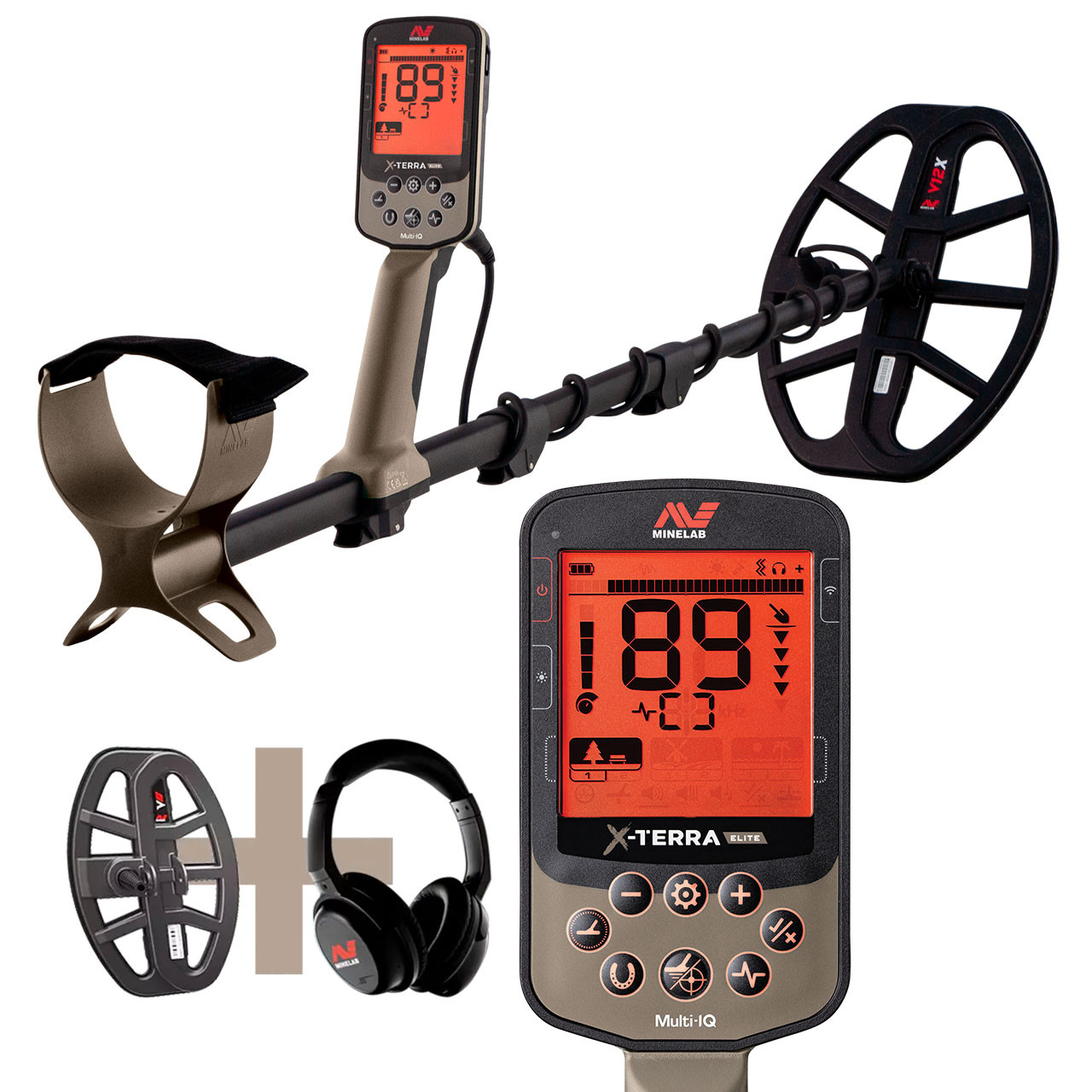 Image of Minelab X-Terra Elite Metal Detector Expedition Pack