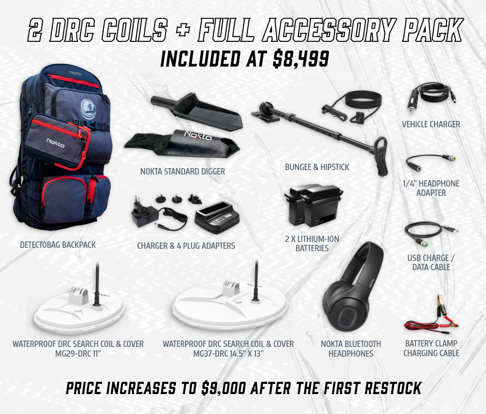 2 DRC Coils + Full accessory pack