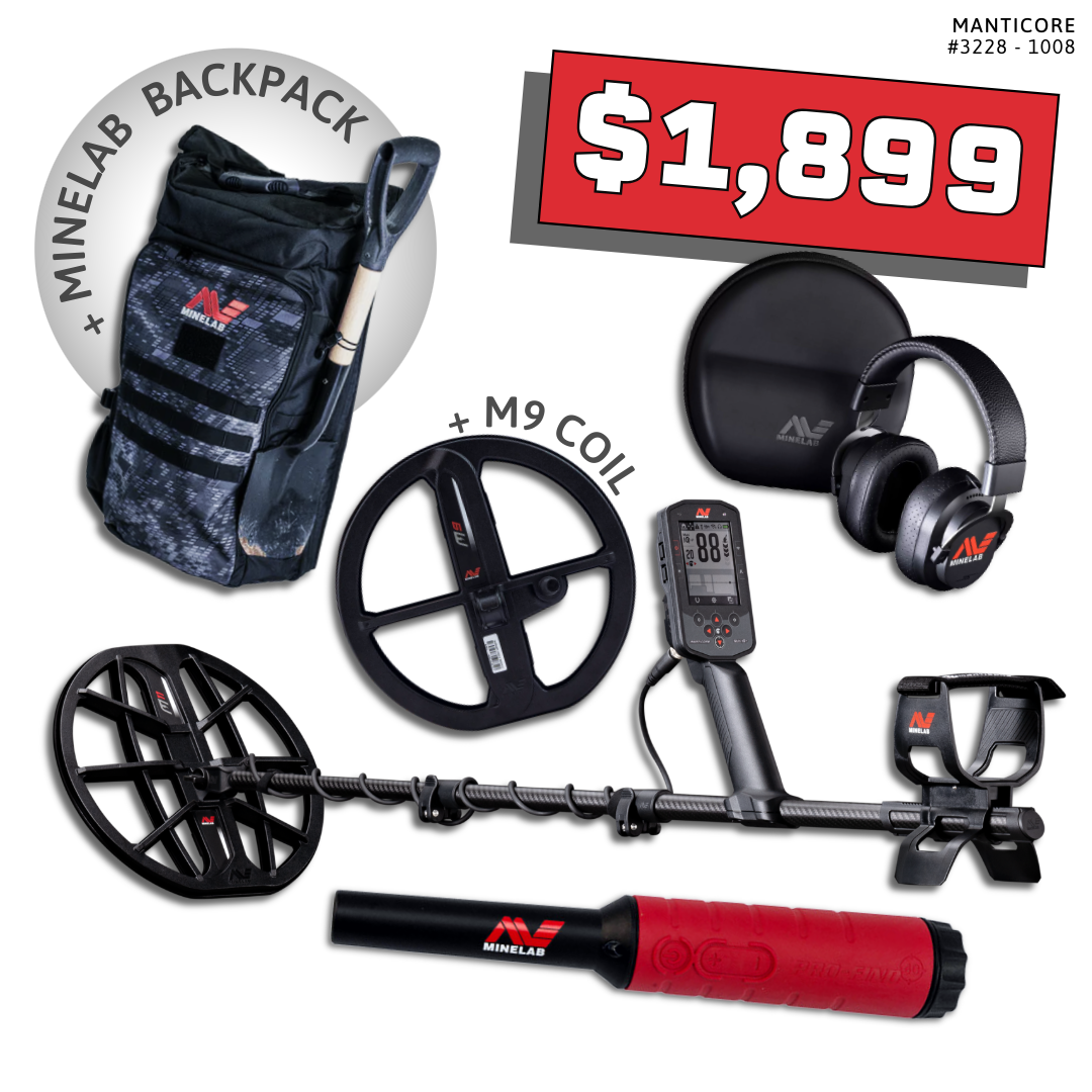 Image of Minelab Manticore Metal Detector - Adventure Pack #4