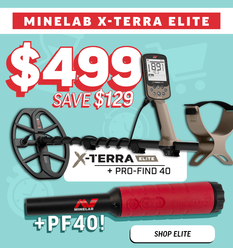 X-Terra Elite + Pro-Find 40 for $499 (save $129) 