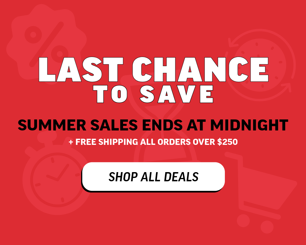 Last chance to save. Summer sale ends at midnight. Shop All Deals