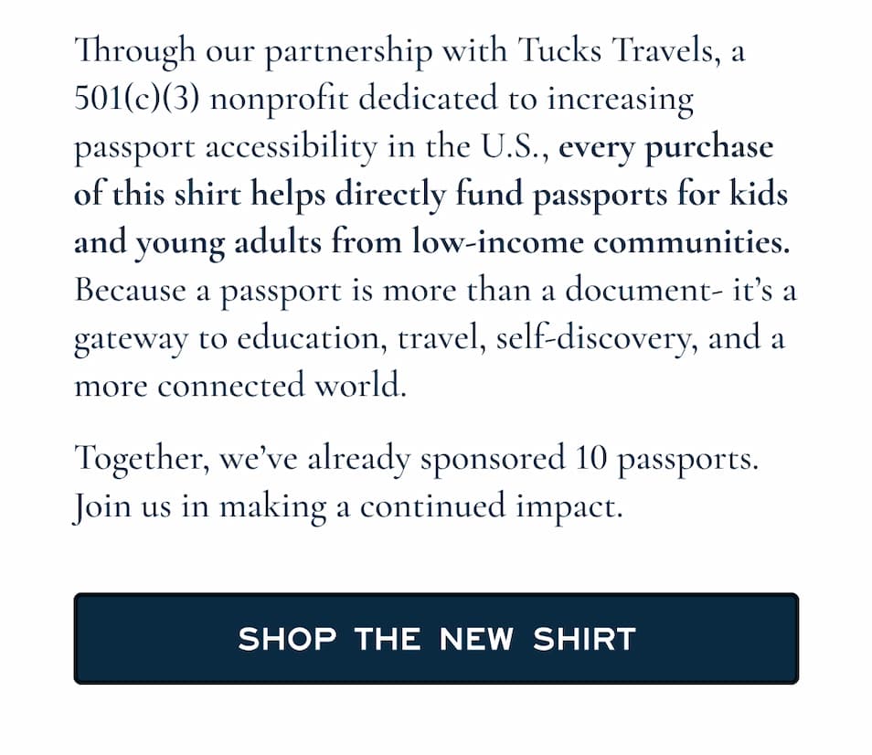 Shop the New Shirt