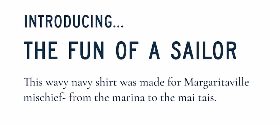 Fun of a Sailor