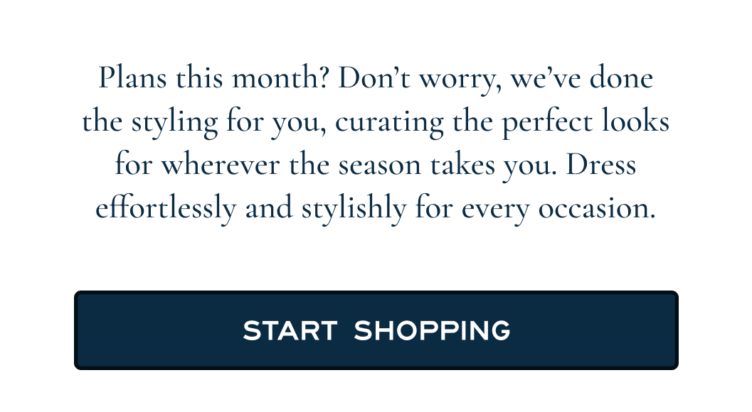 Plans this month?