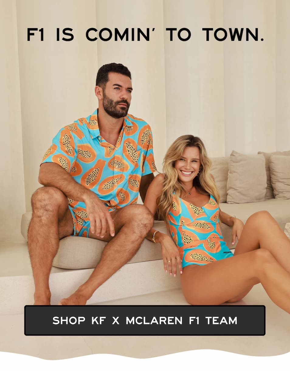 F1 is Comin to Town | Shop KF x McLaren F1 Team