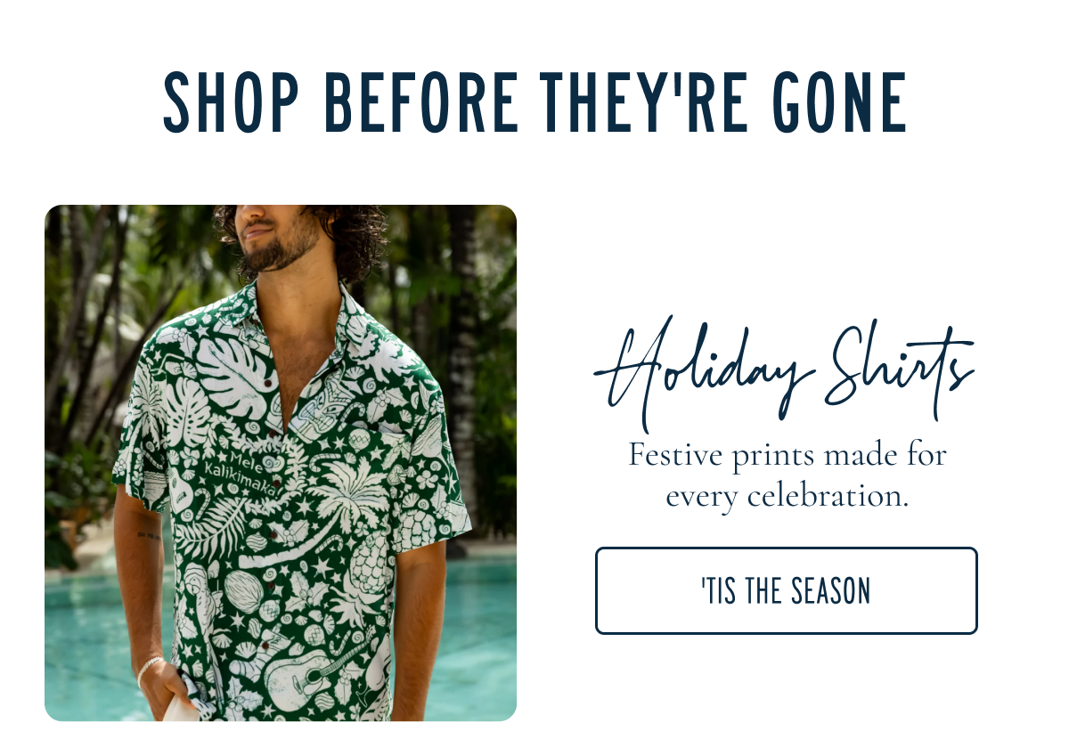 Holiday Shirts
