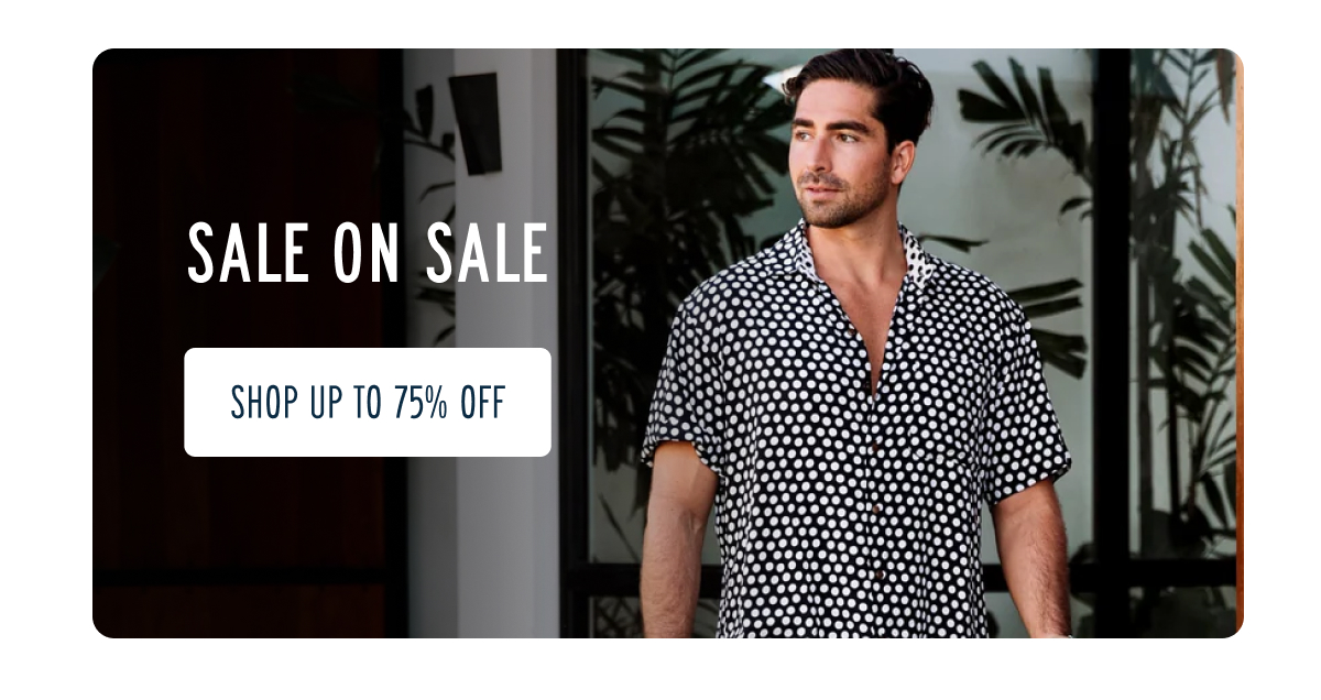 SALE ON SALE [SHOP UP TO 75% OFF]