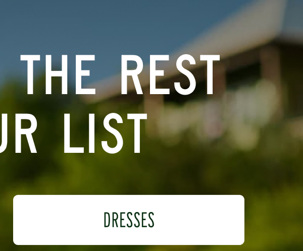 GIFTS FOR THE REST OF YOUR LIST | [DRESSES]