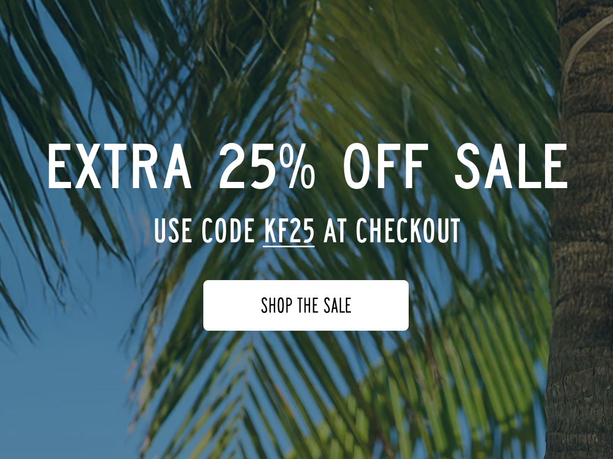  EXTRA 25% OFF SALE USE CODE BYE25 AT CHECKOUT 200+ sale styles already marked up to 75% off. Stack the extra 25% today and save even more. Plus a free tee with every order. [[SHOP THE SALE]]