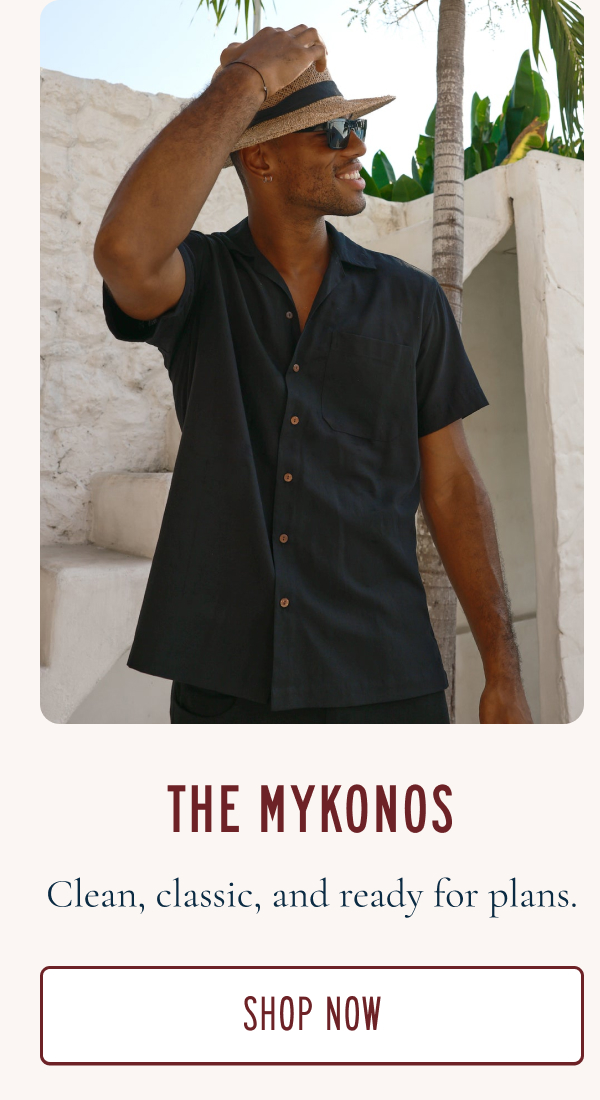 THE MYKONOS  Clean, classic, and ready for plans.  [SHOP NOW]