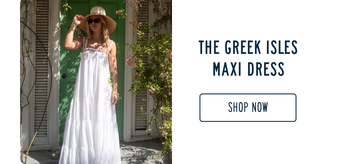 THE GREEK ISLES MAXI DRESS [SHOP NOW]