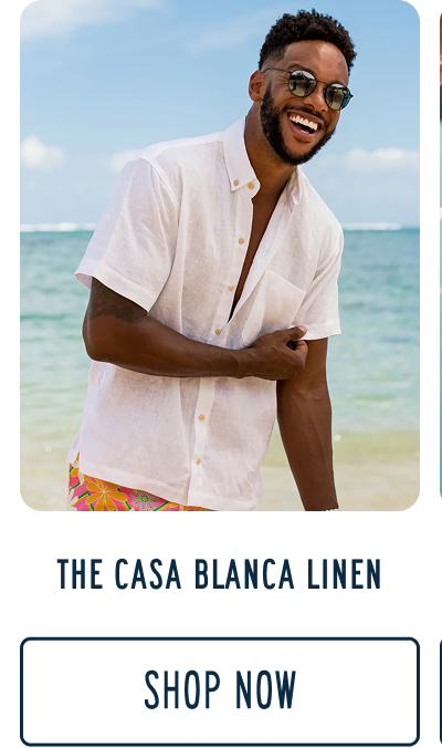The Casa Blanca Linen Shirt [SHOP NOW]