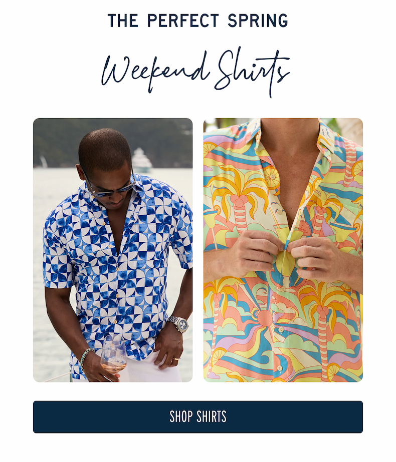 THE PERFECT SPRING Weekend Shirts  [[SHOP SHIRTS]]