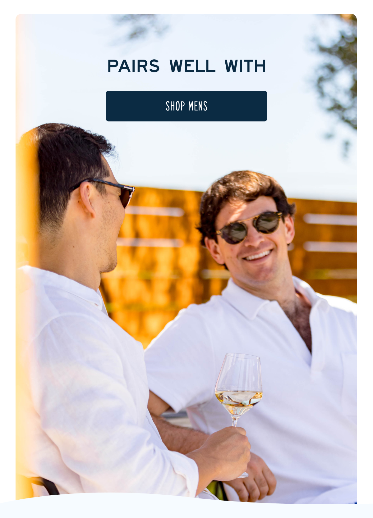 PAIRS WELL WITH  [[SHOP MENS]]