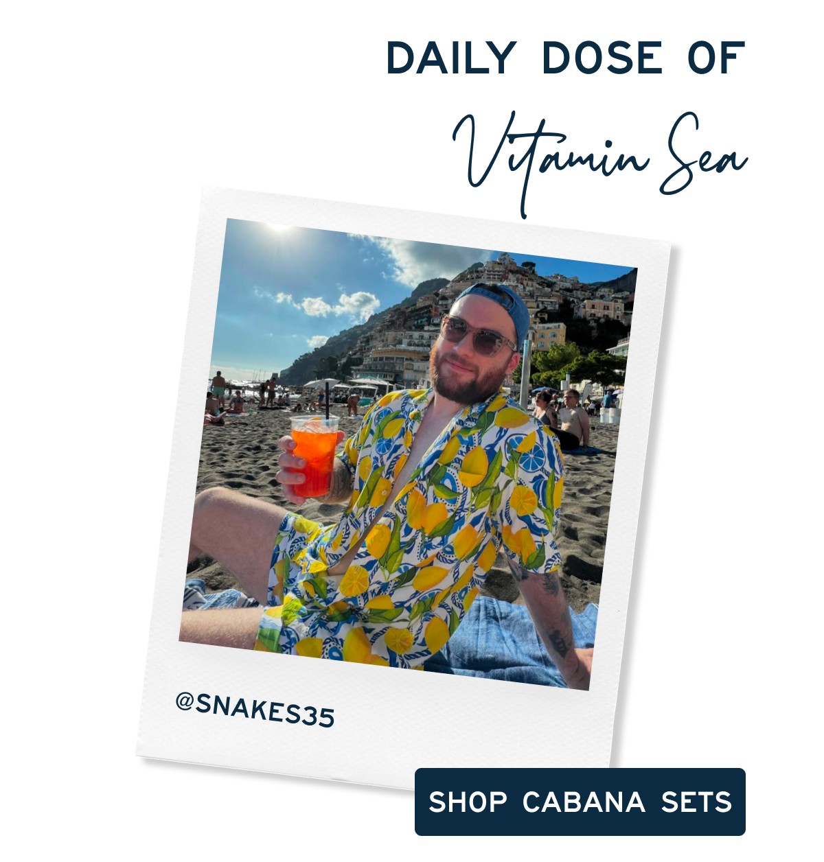 DAILY DOSE OF Vitamin Sea  [[SHOP CABANA SETS]]