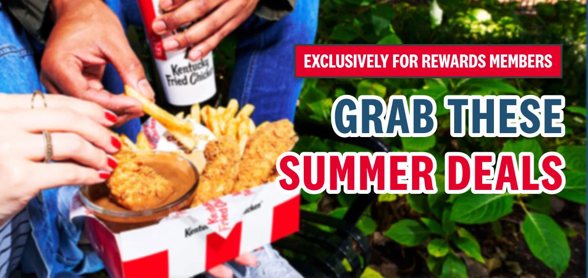 Grab these summer deals. Exclusively for Rewards Members.