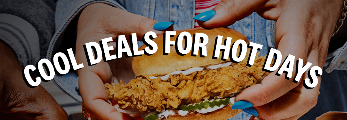 COOLS DEALS FOR HOT DAYS