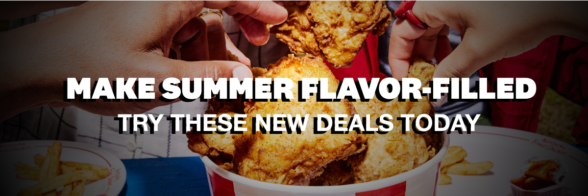Make summer flavor-filled! Try these new deals today.