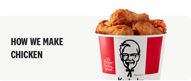 How we make chicken.