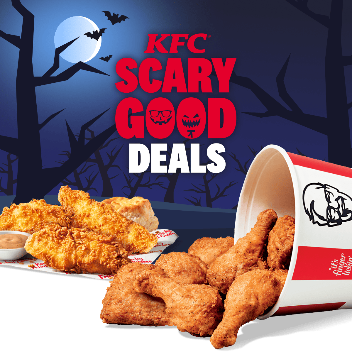 KFC Scary Good Deals