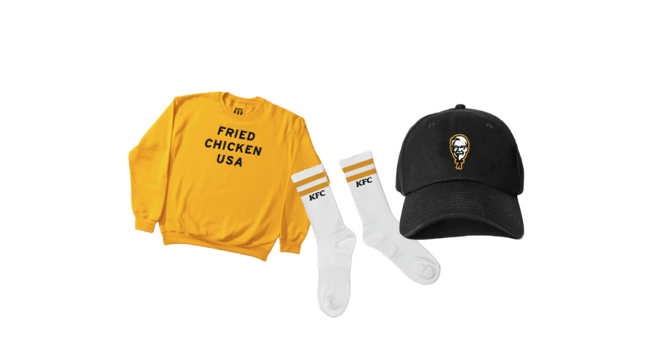 Sweatshirts, and hats, and socks galore!