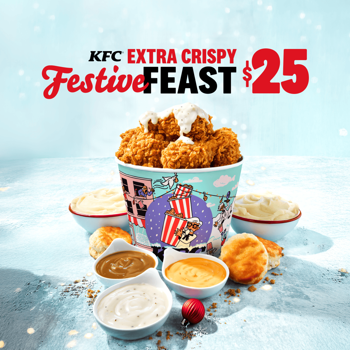 KFC's Festive Feast now only $25.