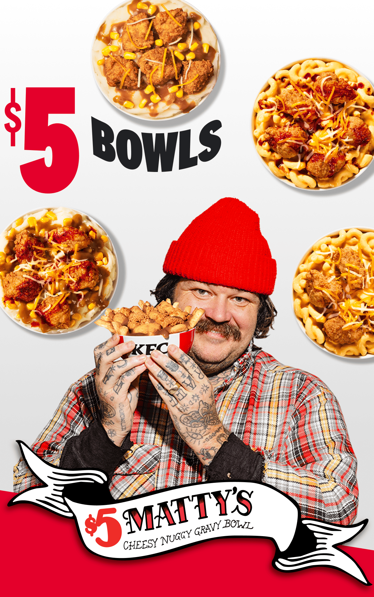$5 Bowls: Introducing Matty's Cheesy Nuggy Gravy Bowl