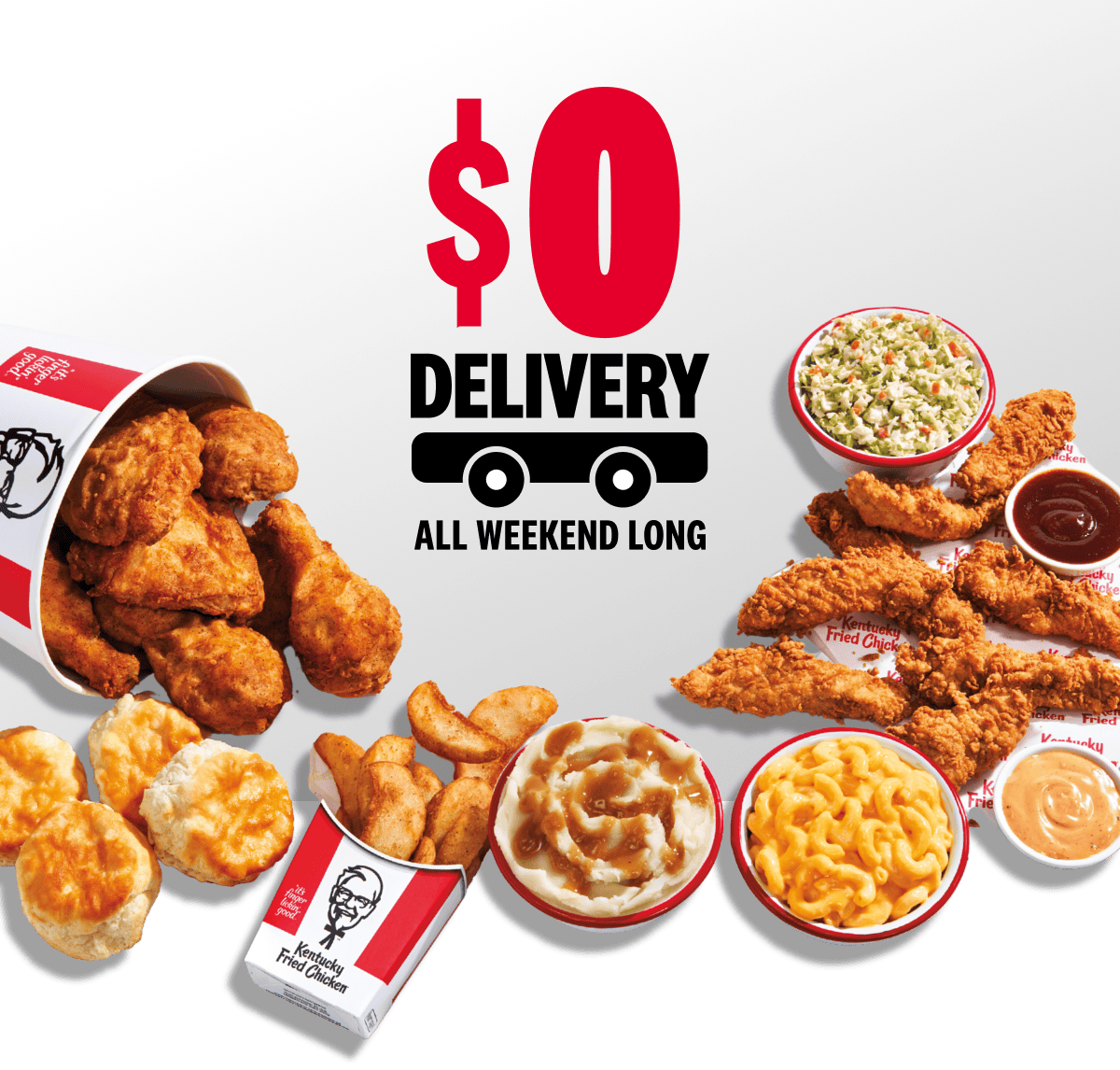$0 Delivery All Weekend Long
