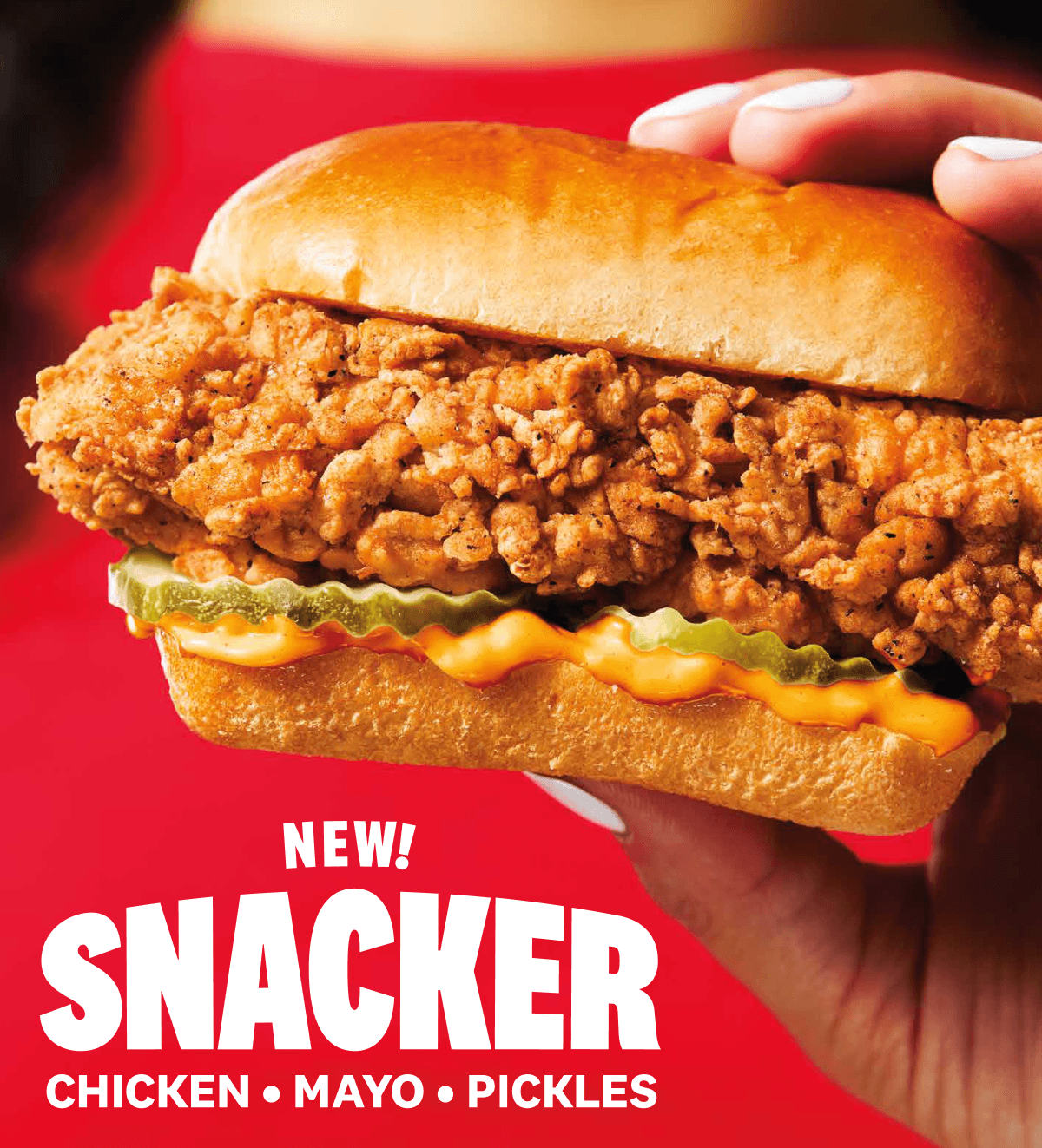 New Snacker! Chicken * Mayo * Pickles