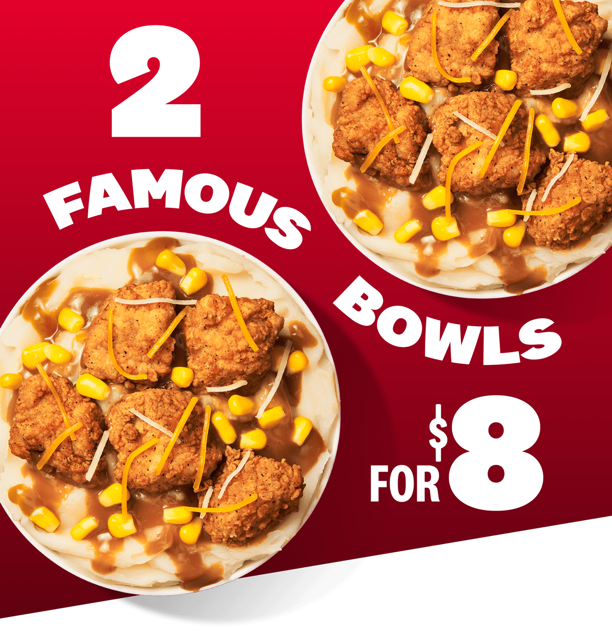 2 Famous Bowls for $8