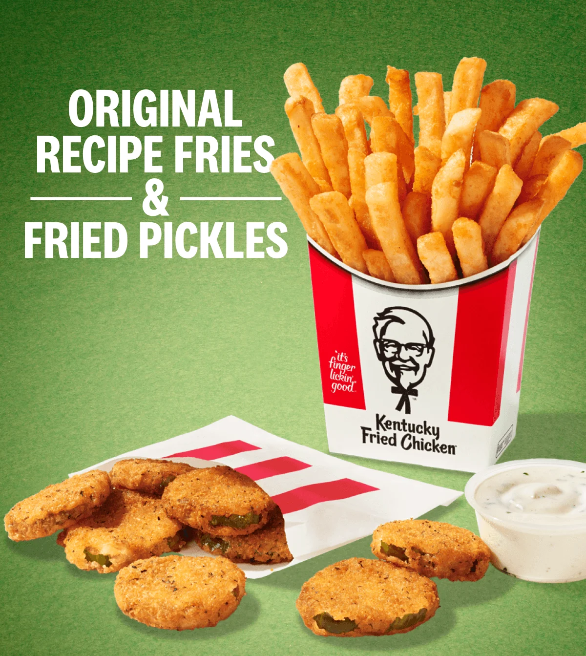 Original Recipe Fries & Fried Pickles