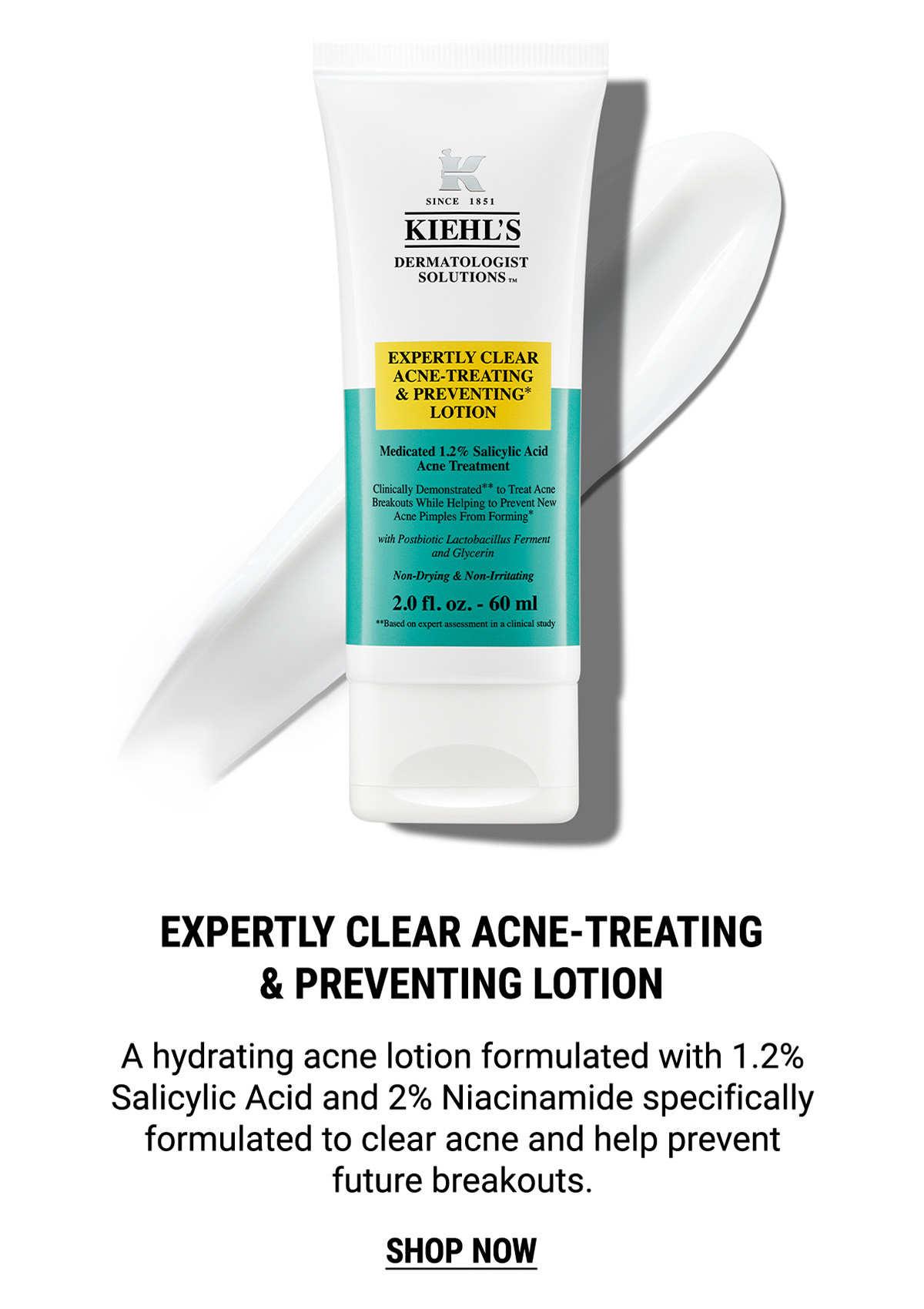 EXPERTLY CLEAR ACNE-TREATING & PREVENTING LOTION