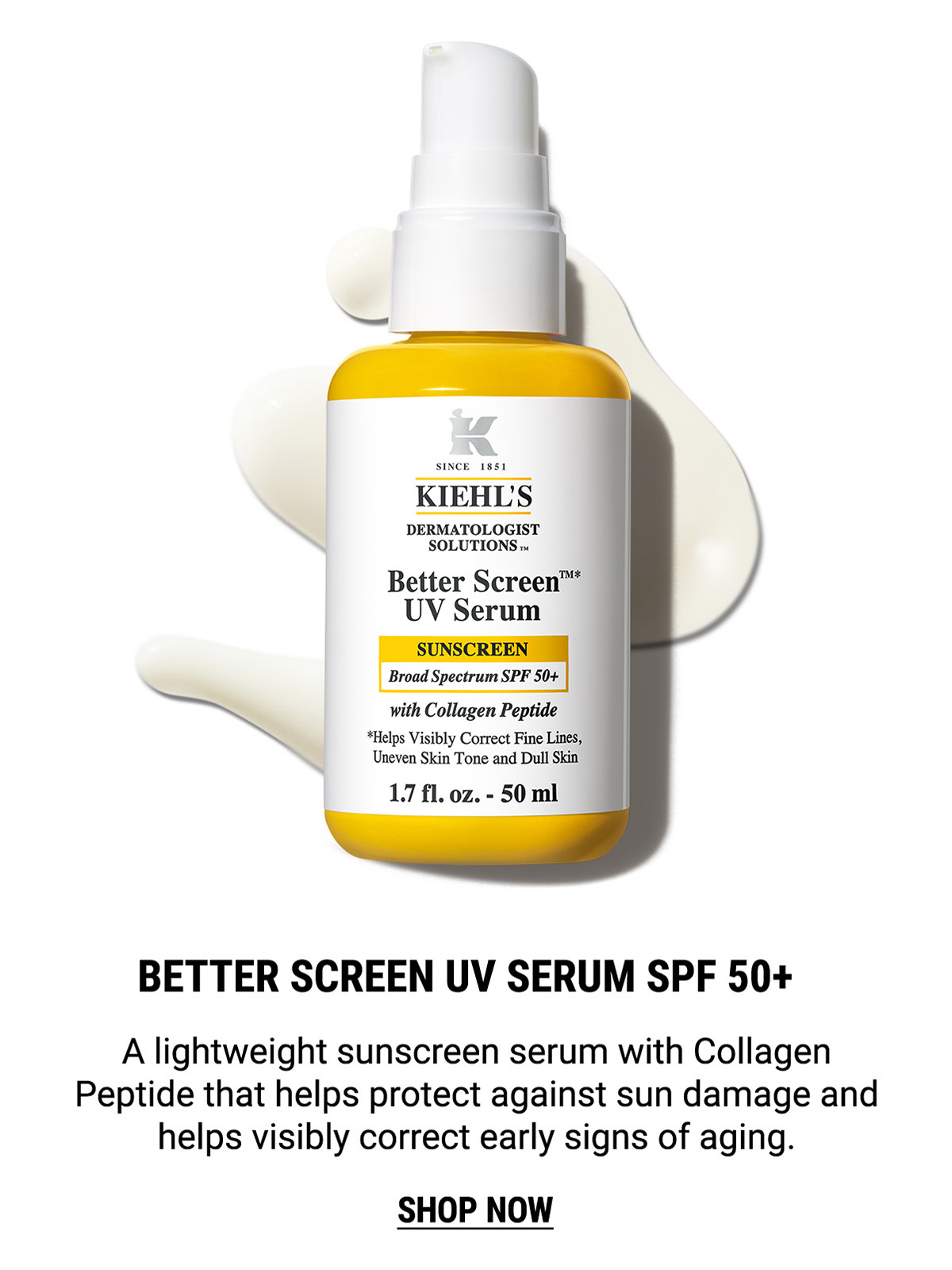 BETTER SCREEN UV SERUM SPF 50+
