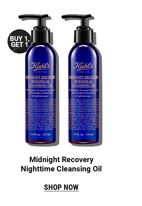 Midnight Recovery nighttime cleansing oil