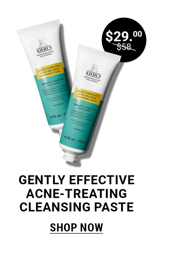 GENTLY EFFECTIVE ACNE-TREATING CLEANSING PASTE
