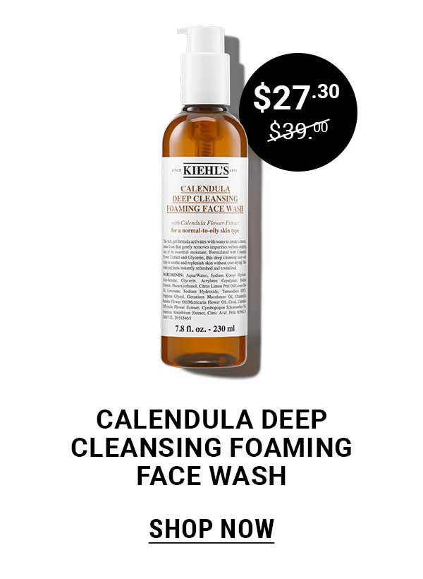 Calendula Deep Cleansing Foaming Face Wash