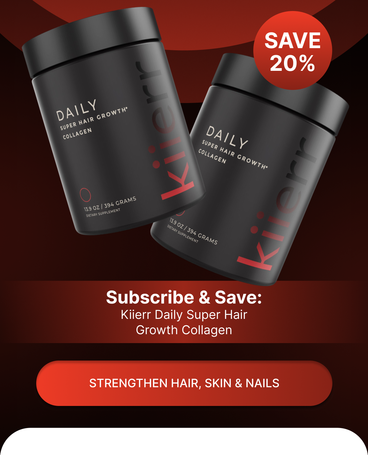 Kiierr Daily Super Growth Collagen