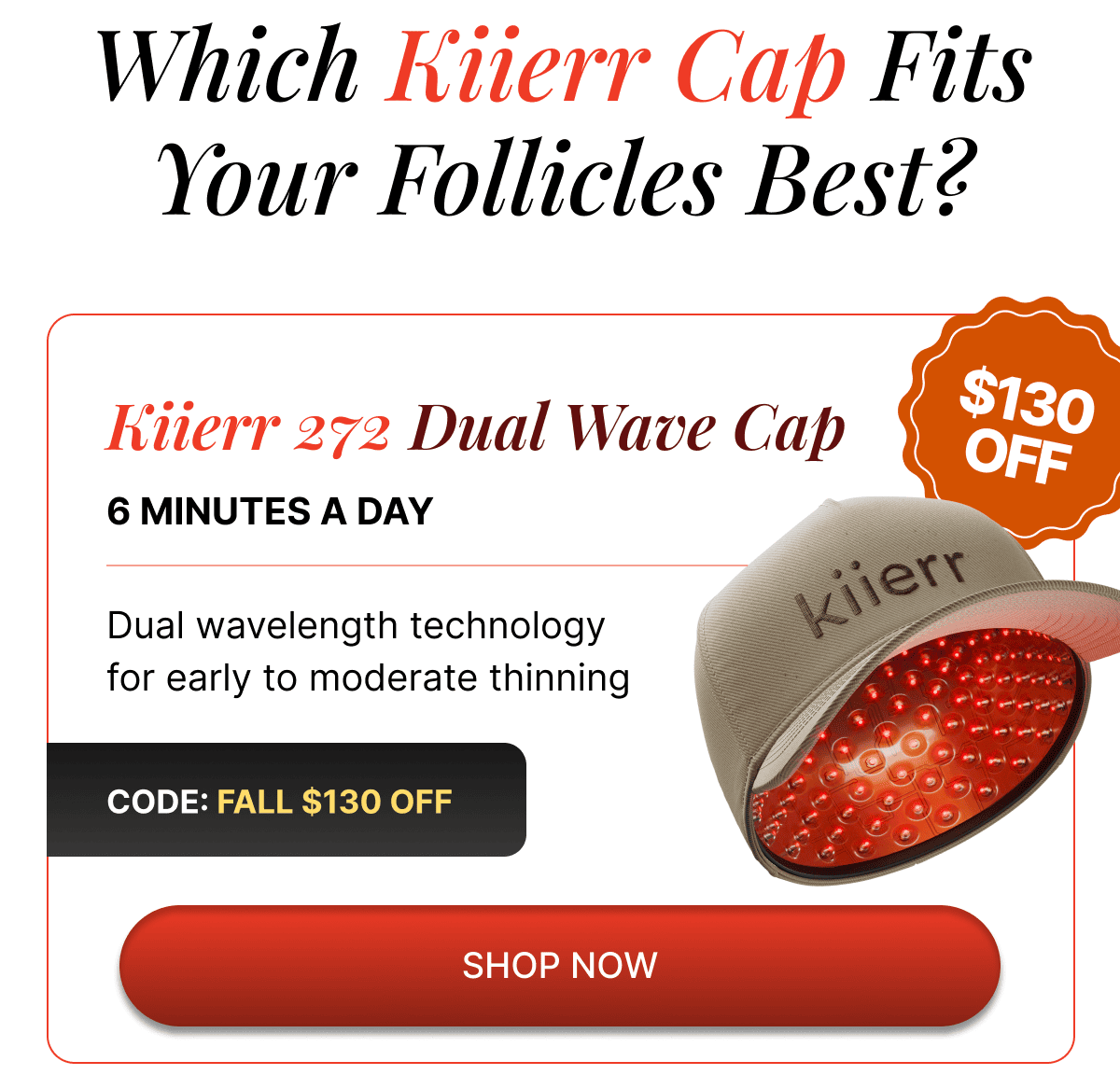 272 Dual Wave Cap